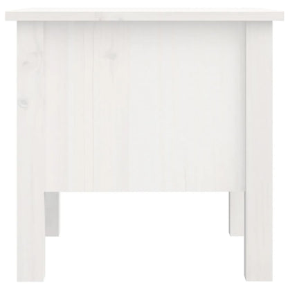 vidaXL Side Tables 2 pcs White 40x40x39 cm Solid Wood Pine