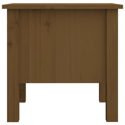 vidaXL Side Tables 2 pcs Honey Brown 40x40x39 cm Solid Wood Pine