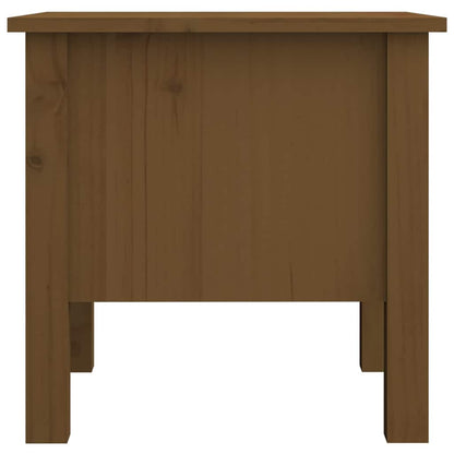 vidaXL Side Tables 2 pcs Honey Brown 40x40x39 cm Solid Wood Pine