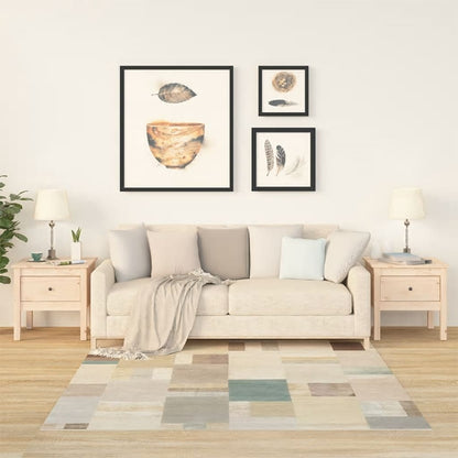 vidaXL Side Tables 2 pcs 50x50x49 cm Solid Wood Pine
