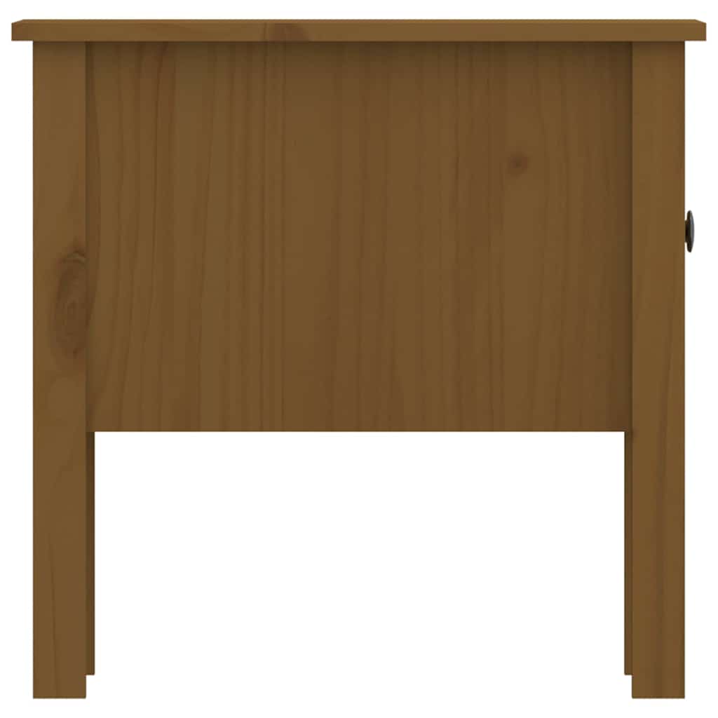 vidaXL Side Tables 2 pcs Honey Brown 50x50x49 cm Solid Wood Pine