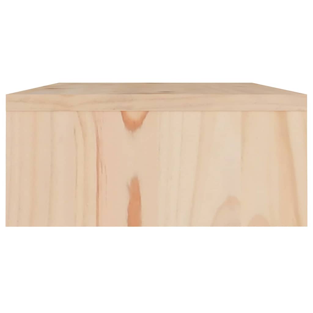 vidaXL Monitor Stand 60x24x10,5 cm Solid Wood Pine