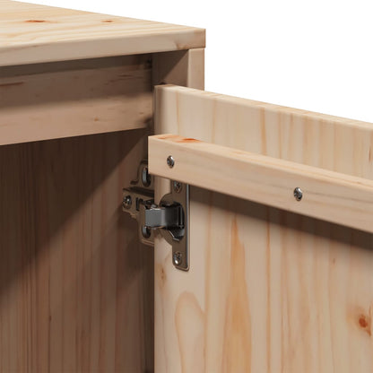 vidaXL TV Cabinet 74x35x44 cm Solid Wood Pine