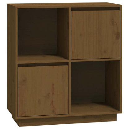 vidaXL Sideboard Honey Brown 74x35x80 cm Solid Wood Pine