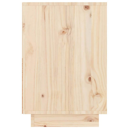 vidaXL Bedside Cabinets 2 pcs 60x34x51 cm Solid Wood Pine