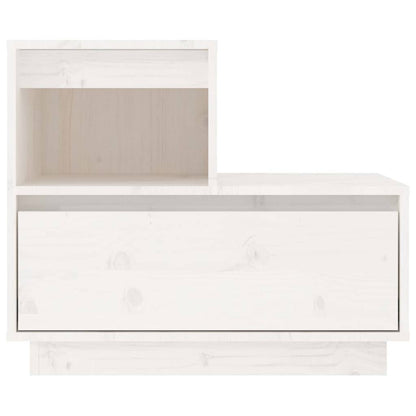 vidaXL Bedside Cabinets 2 pcs White 60x34x51 cm Solid Wood Pine
