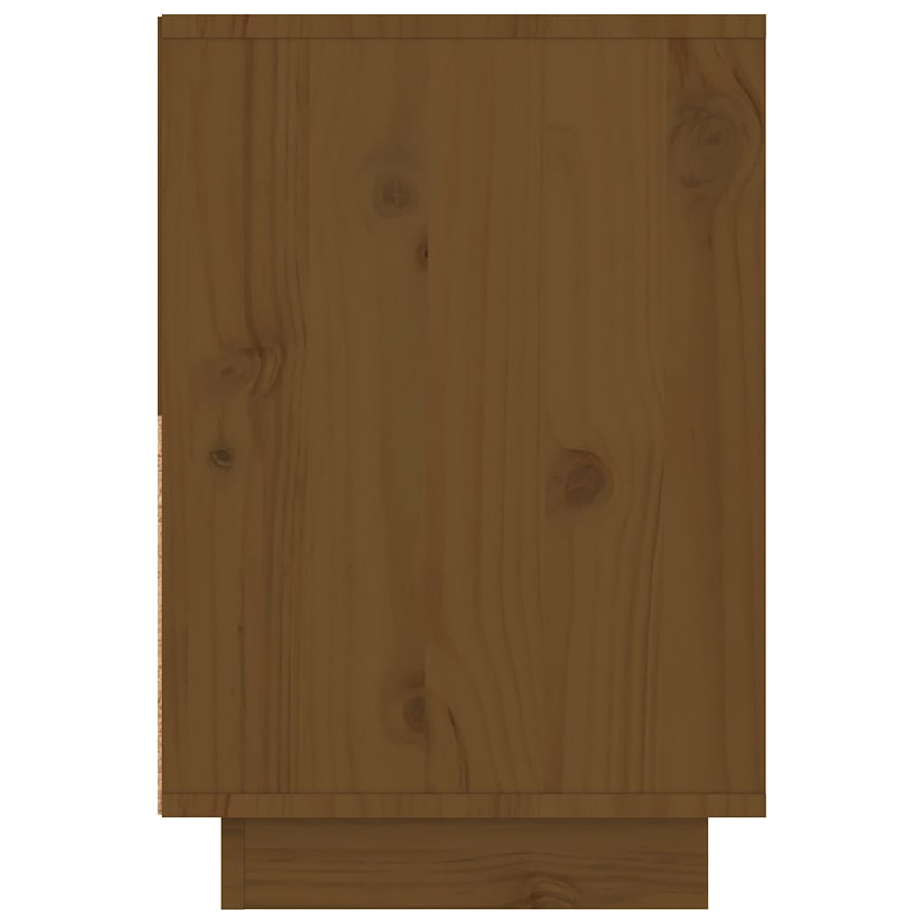 vidaXL Bedside Cabinets 2 pcs Honey Brown 60x34x51 cm Solid Wood Pine
