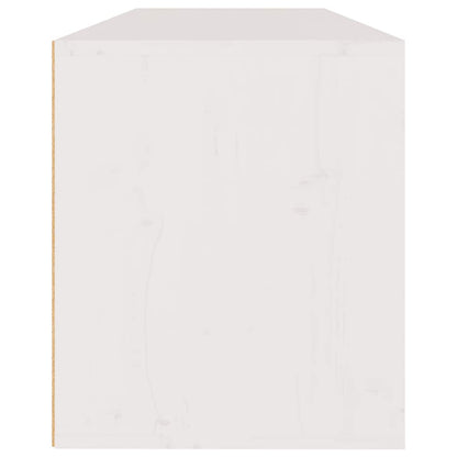 vidaXL TV Cabinets 3 pcs White Solid Wood Pine