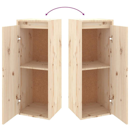 vidaXL TV Cabinets 2 pcs Solid Wood Pine