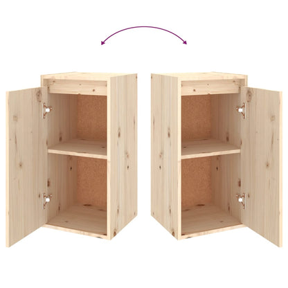 vidaXL TV Cabinets 3 pcs Solid Wood Pine