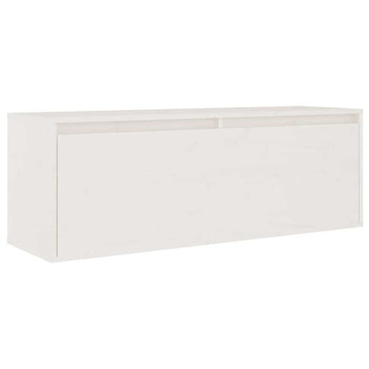 vidaXL TV Cabinets 6 pcs White Solid Wood Pine