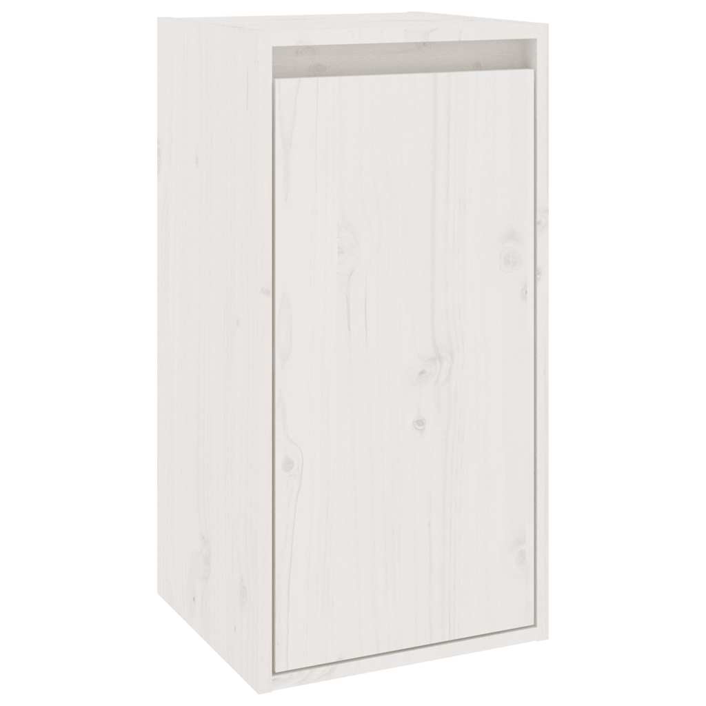 vidaXL TV Cabinets 6 pcs White Solid Wood Pine