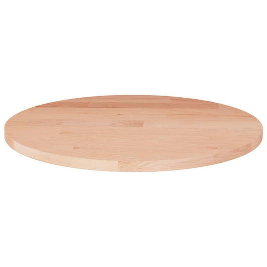 vidaXL Round Table Top ??30x1.5 cm Solid Wood Oak