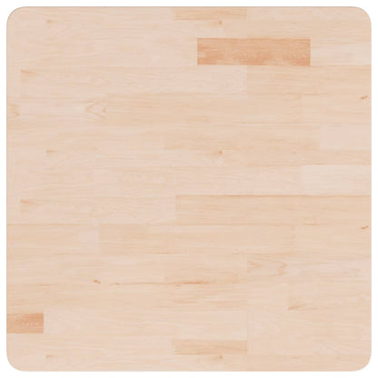 vidaXL Square Table Top 60x60x1.5 cm Untreated Solid Wood Oak