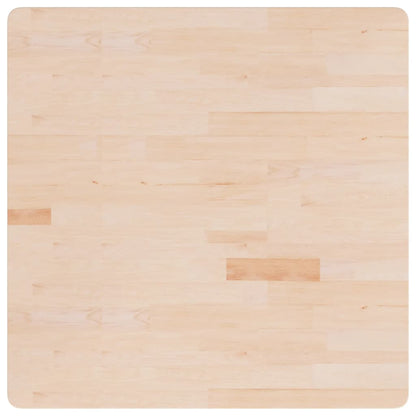 vidaXL Square Table Top 90x90x1.5 cm Untreated Solid Wood Oak
