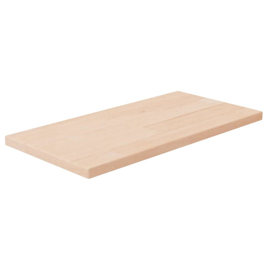vidaXL Shelf Board 40x20x1.5 cm Untreated Solid Wood Oak