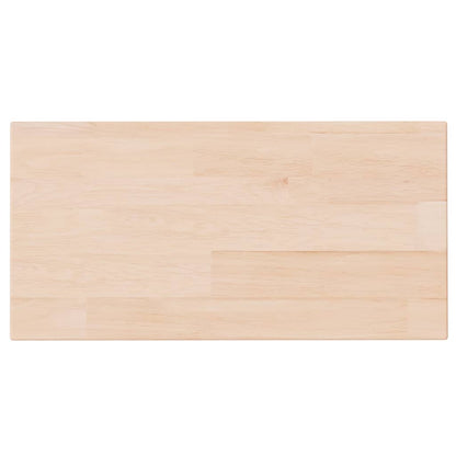 vidaXL Shelf Board 40x20x1.5 cm Untreated Solid Wood Oak
