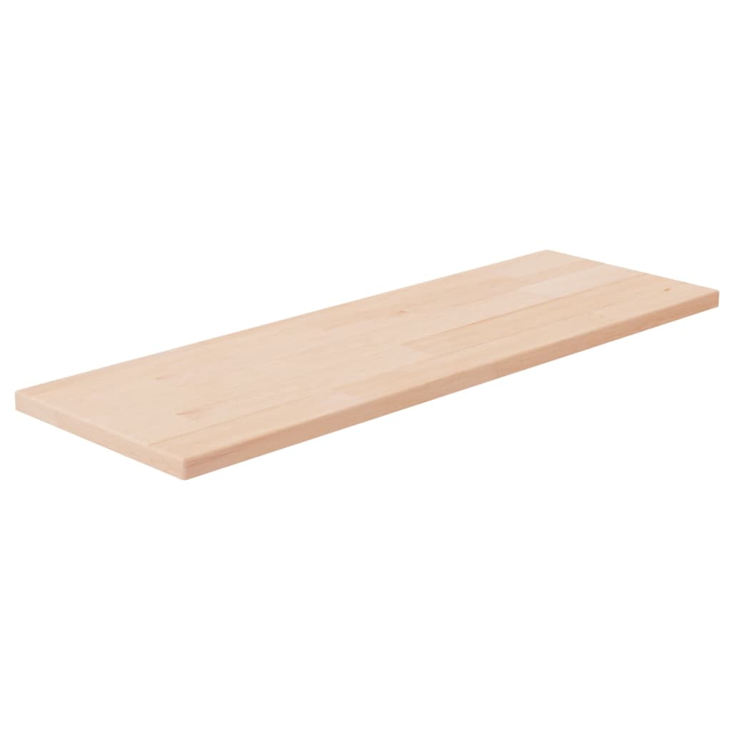 vidaXL Shelf Board | Medium brown | Solid oak wood (untreated) | 60x20x1.5 cm