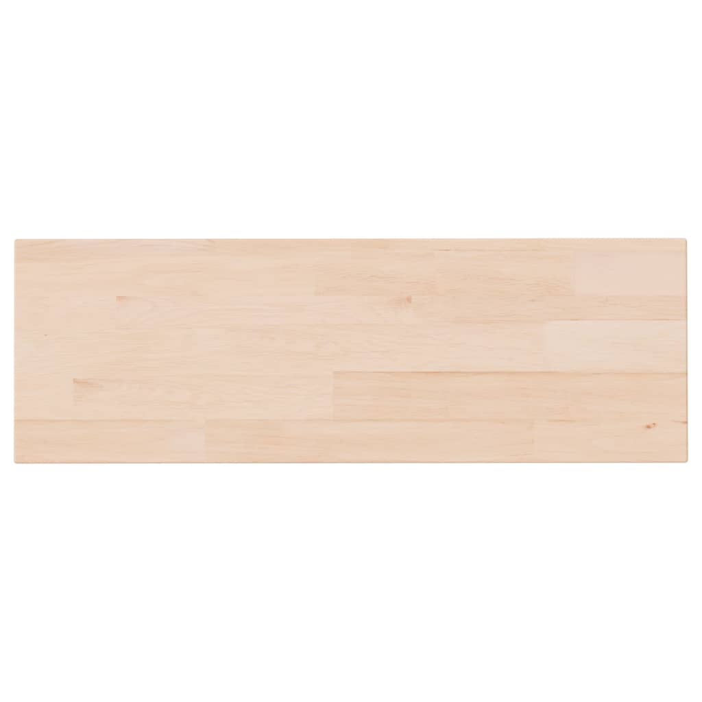 vidaXL Shelf Board | Medium brown | Solid oak wood (untreated) | 60x20x1.5 cm