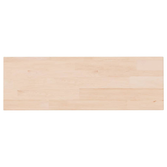 vidaXL Shelf Board | Medium brown | Solid oak wood (untreated) | 60x20x1.5 cm