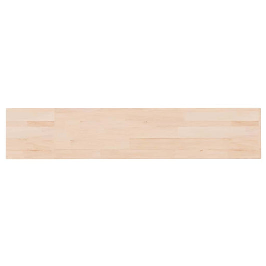 vidaXL Shelf Board 100x20x1,5 cm Untreated Solid Wood Oak