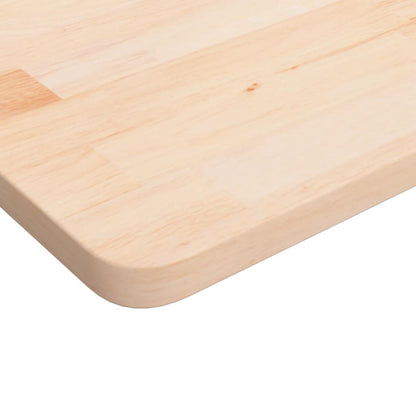 vidaXL Table Top | Medium brown | Solid oak wood (untreated) | 40x40 cm