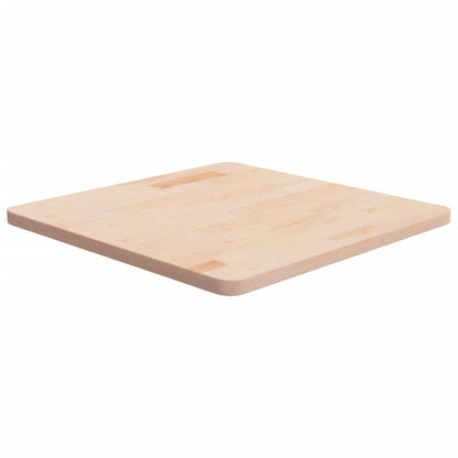 vidaXL Table Top | Medium brown | Solid oak wood | 60 cm |  Durable  | Table Top