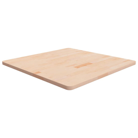 vidaXL Table Top | Medium brown | Solid oak wood (untreated) | Sturdy