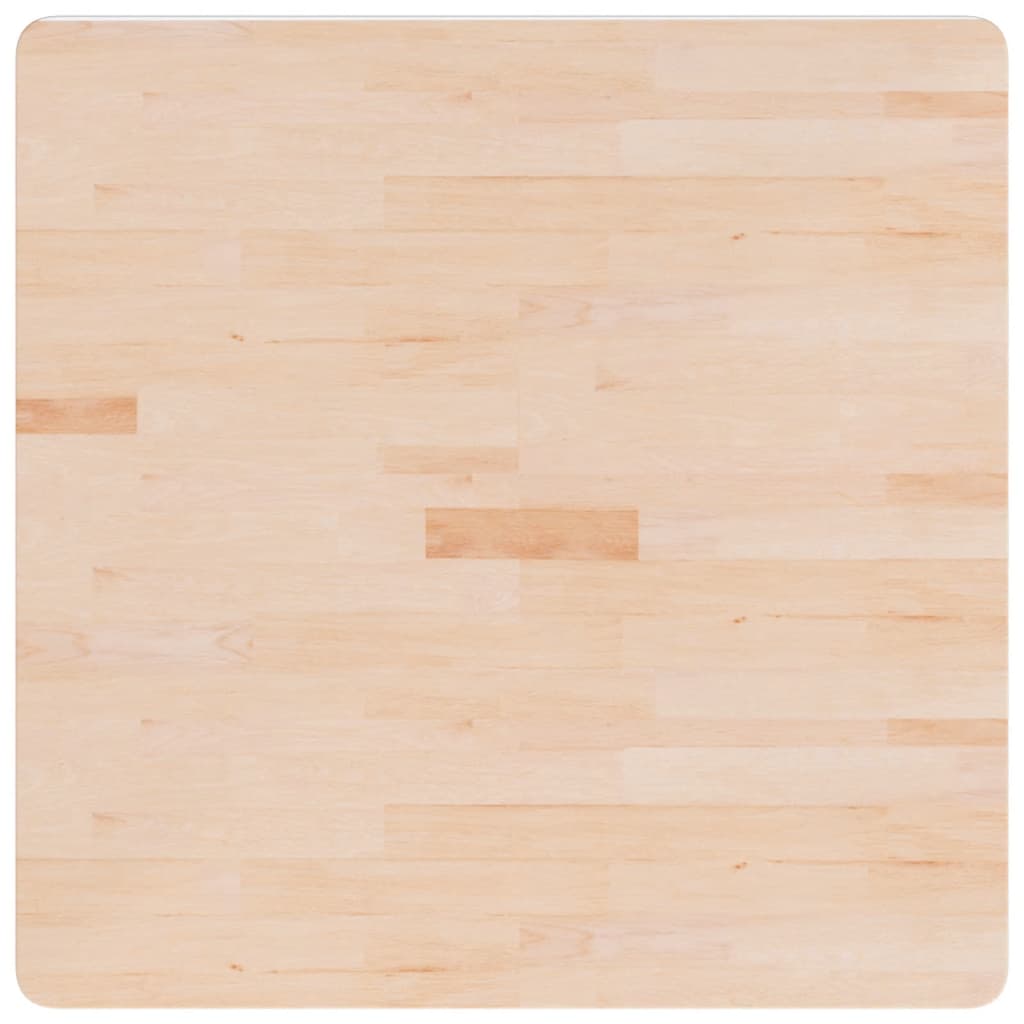 vidaXL Table Top | Medium brown | Solid oak wood (untreated) | Sturdy