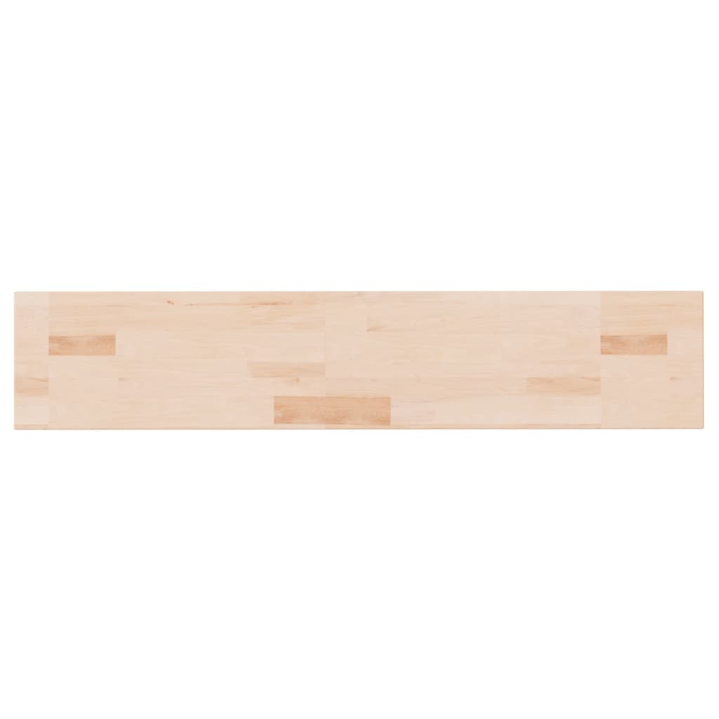 vidaXL Shelf Board 100x20x2.5 cm Untreated Solid Wood Oak