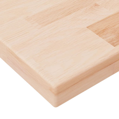 vidaXL Shelf Board 100x20x2.5 cm Untreated Solid Wood Oak