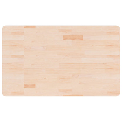 vidaXL Bathroom Countertop 100x60x2.5 cm Untreated Solid Wood