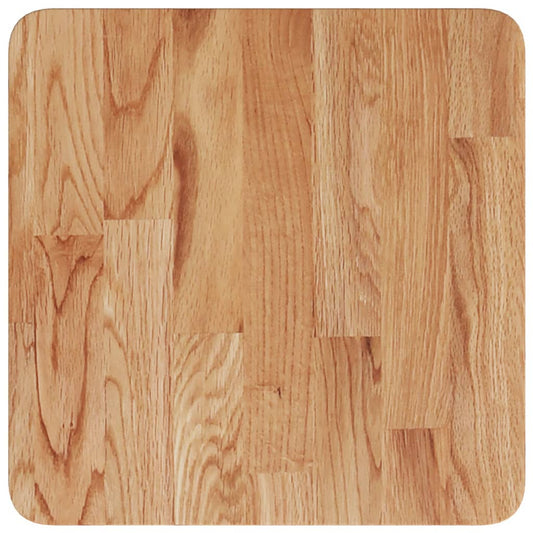 vidaXL Table Top | Light brown | Solid oak wood | 40x40cm |  Durable
