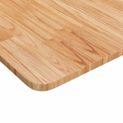 vidaXL Table Top | Light brown | Solid oak wood | 40x40cm |  Durable