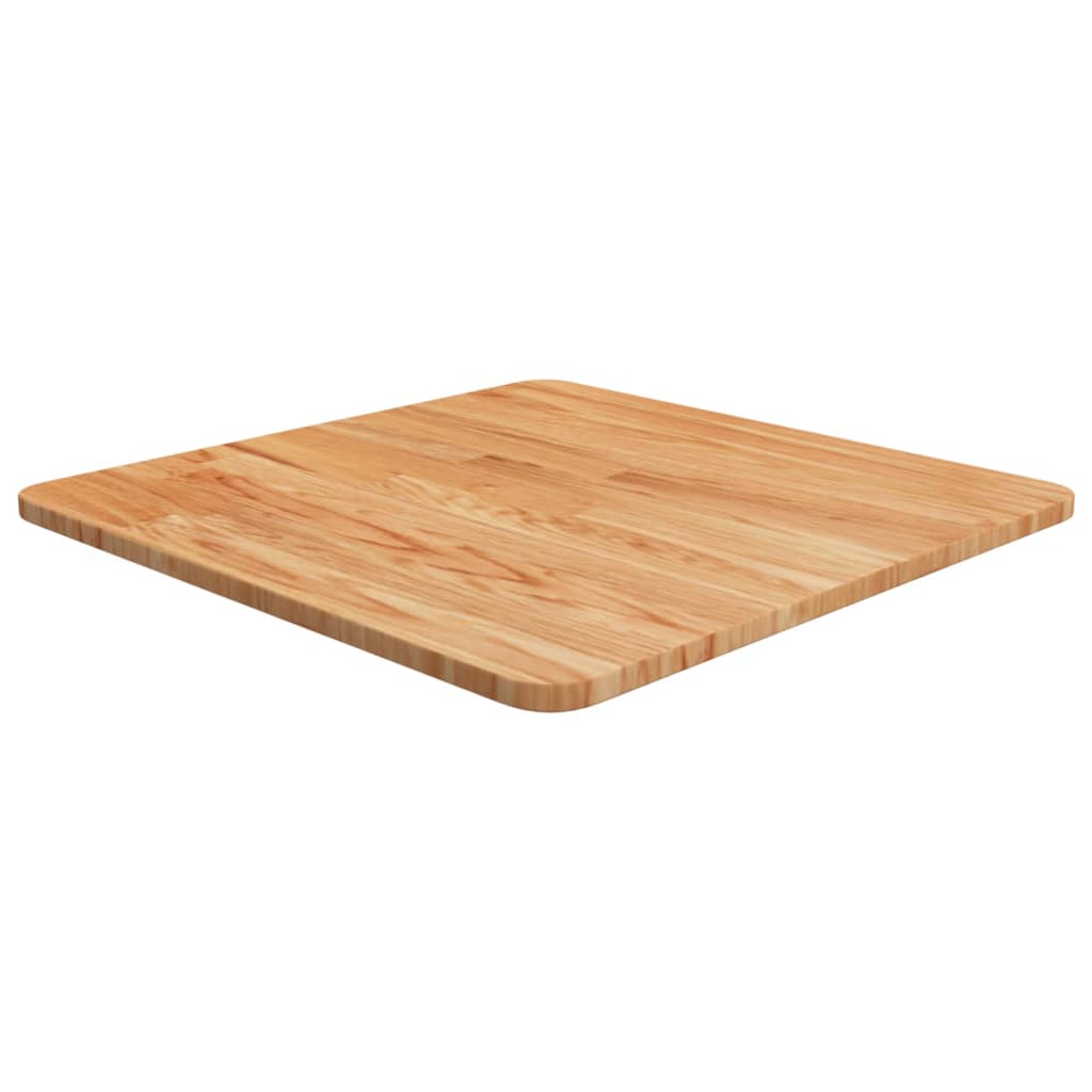 vidaXL Table Top | Light brown | Solid Oak Wood | Medium | Durable | Table Top