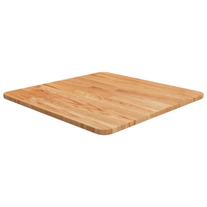 vidaXL Table Top | Light brown | Solid Oak Wood | Medium | Durable | Table Top
