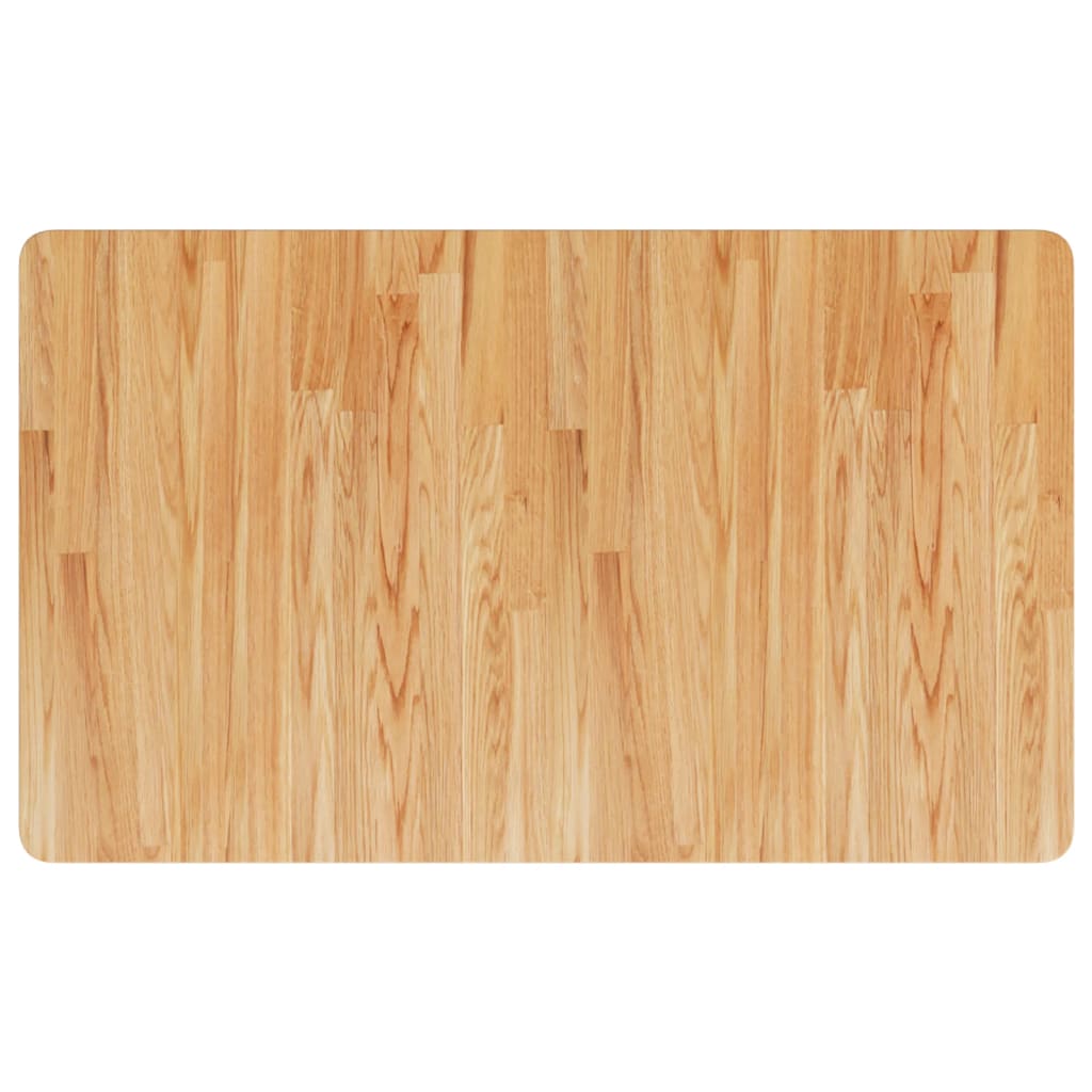 vidaXL Bathroom Countertop Light Brown 100x60x1.5cm Treated Solid Wood