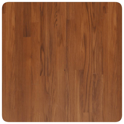 vidaXL Square Table Top Dark Brown 60x60x1.5cm Treated Solid Wood Oak