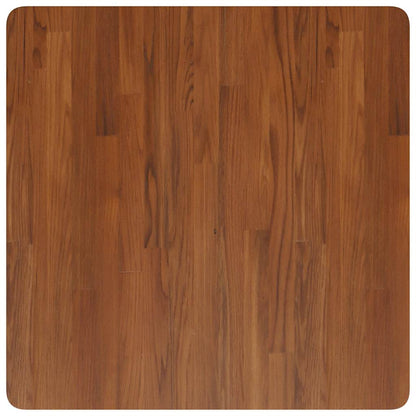 vidaXL Table Top | Dark Brown | Solid Oak Wood | 70 x 70 cm square | Durable