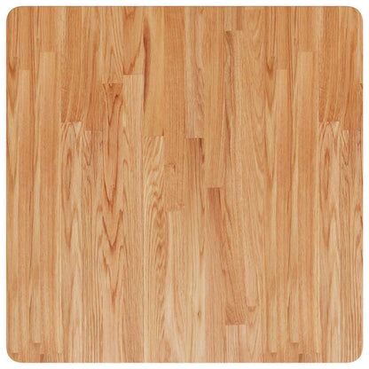 vidaXL Table Top | Light Brown | Solid Oak Wood | 70x70 cm |  Durable