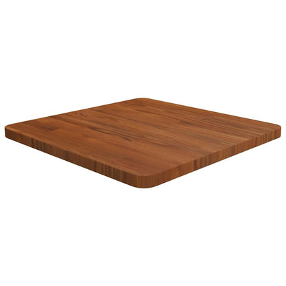 vidaXL Table Top | Dark brown | Solid oak wood | Medium | Durable