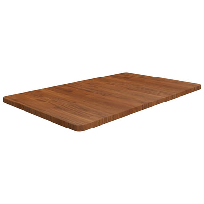 vidaXL Bathroom Countertop Dark Brown 100x60x2,5cm Treated Solid Wood