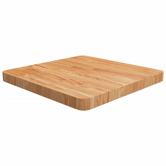 vidaXL Table Top | Light Brown | Solid Oak Wood | Standard |  Durable