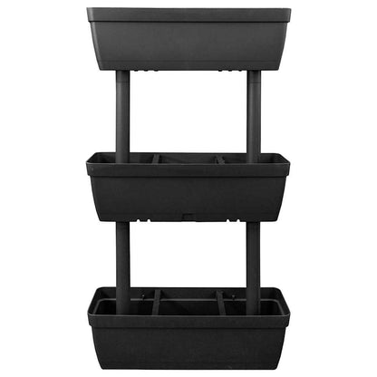 151823 vidaXL Garden Planter 6 pcs 100 cm Anthracite