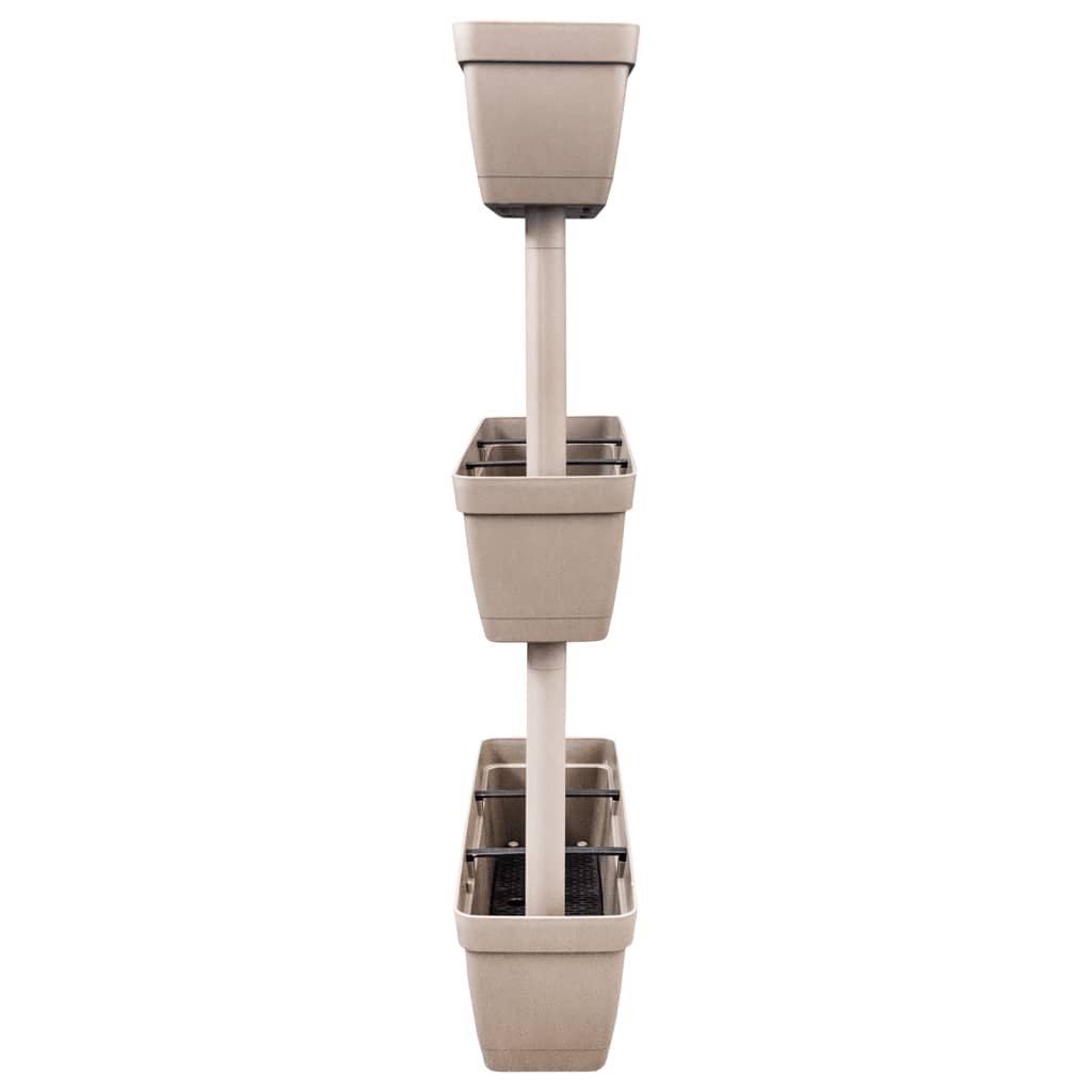 vidaXL Garden Planter 6 pcs 100 cm Taupe