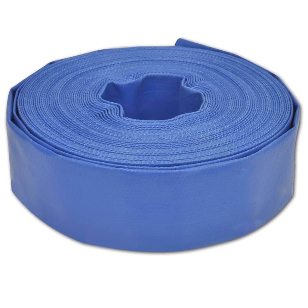 151798 vidaXL Flat Hose 25 m 3" PVC