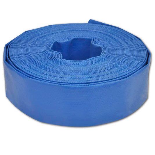 151798 vidaXL Flat Hose 25 m 3" PVC