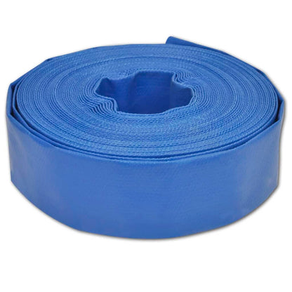 vidaXL Flat Hose 100 m 3" PVC