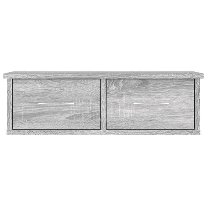 vidaXL Wall Cabinet Grey Sonoma 60x26x18.5 cm Engineered Wood