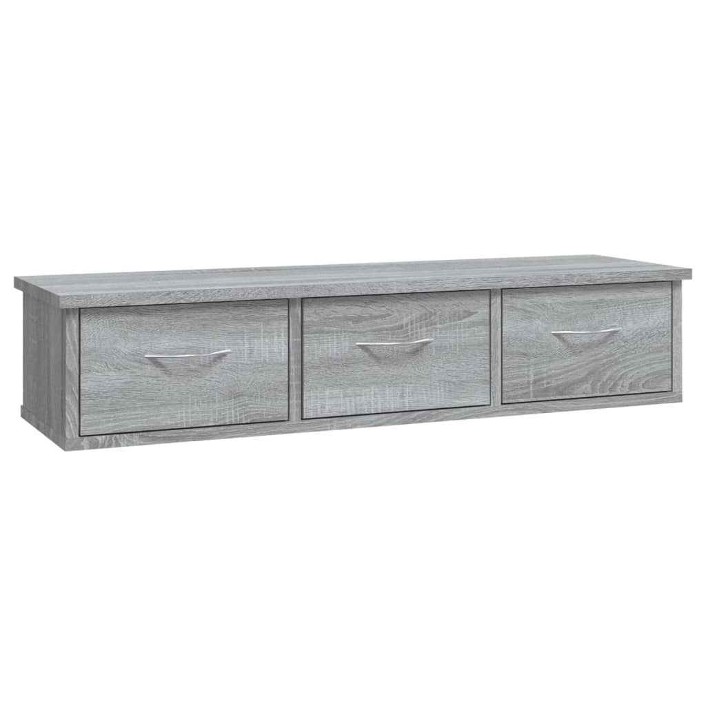 vidaXL Wall Cabinet | Grey sonoma | Engineered wood | Medium | Wall Cabinet